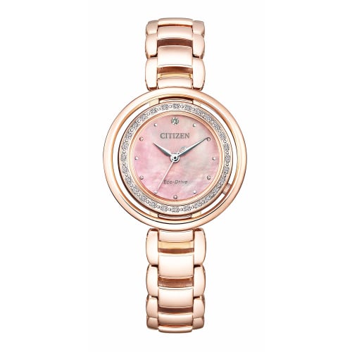 Citizen Women's Watch EM0904-58W Sakura Color