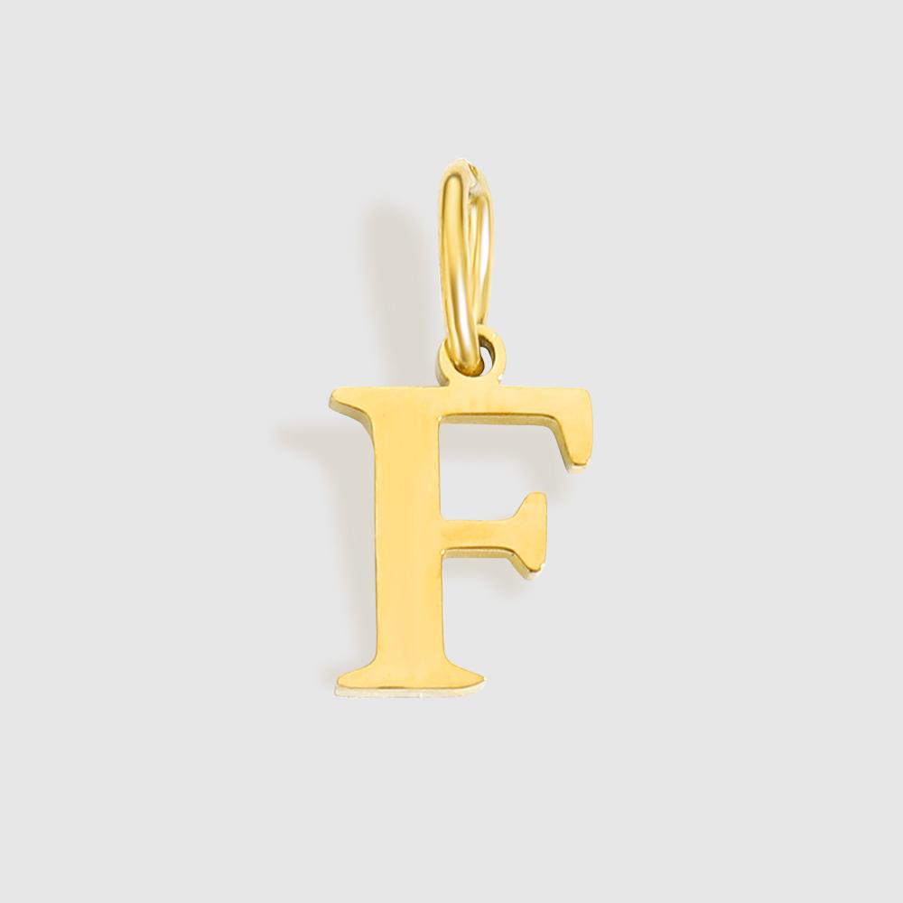 EMANCO Initial Alphabet Pendant Stainless Steel Charms for Making Necklace Minimalism Accessories Women's Jewelry Wholesale