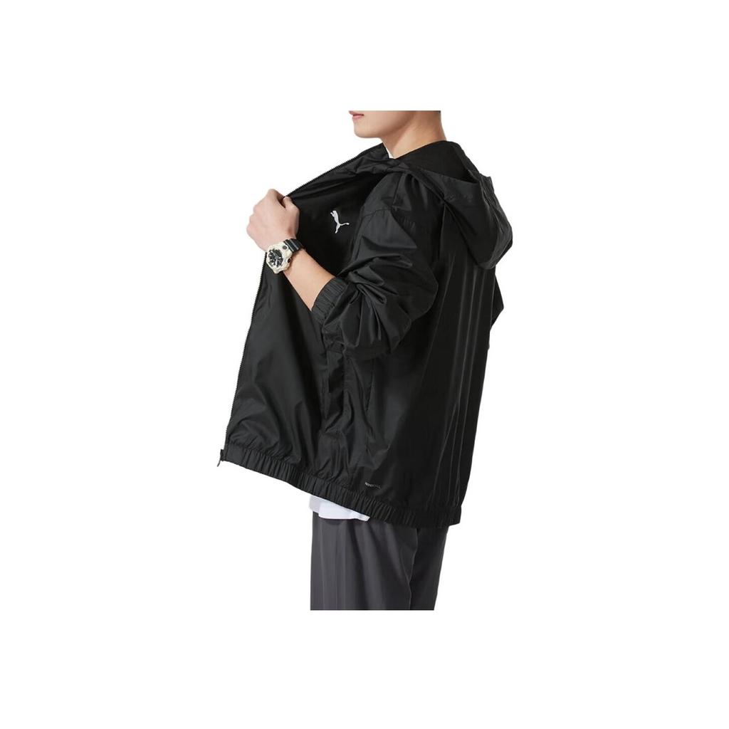 Puma Comfortable Breathable Windproof Jacket Men Jackets Black 687549-01