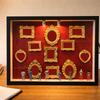 Shadows Box Frame Set,DIY Mini Museums Silhouettes Box Personalize DIY Photo Memory Display Case Valentine Day Gift