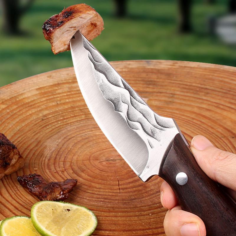 Stainless Steel Boning Knife Meat Cleaver Sharp Chicken Bone Scissors for Grilling and Cooking