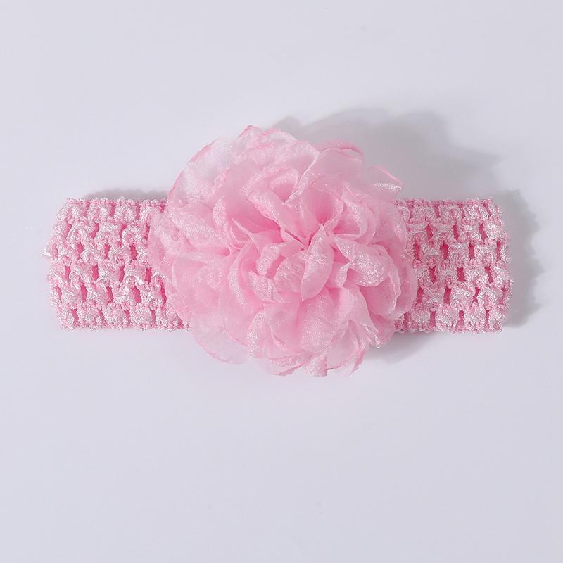 

Toddler Baby Girls Flower Headband Elastic Hairband