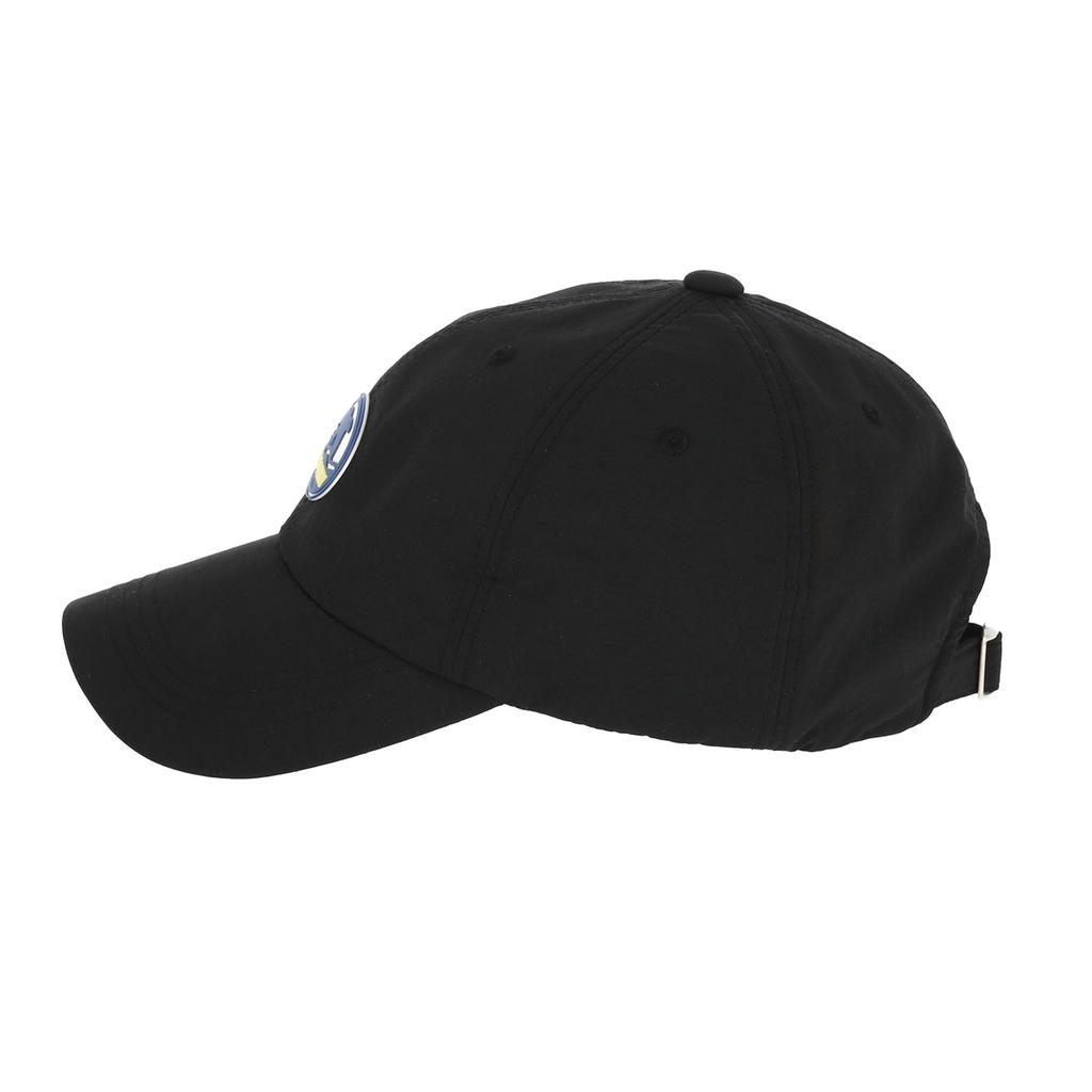 DOLPHIN WAVE APPAREL Dolphin Silicone Patch Ball Cap Black