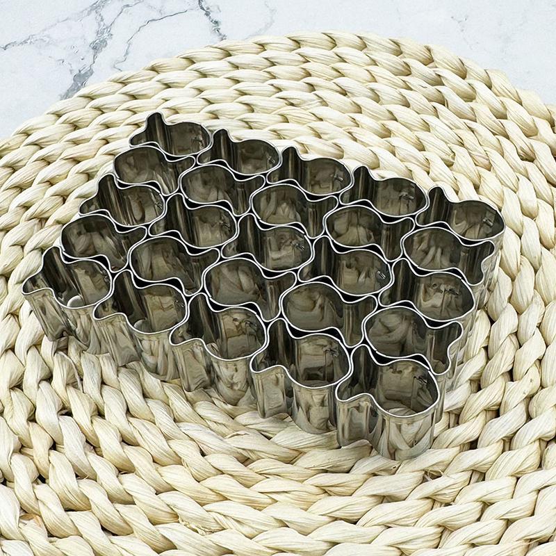 Fish Cookie Cutter Stainless Steel Fish Cracker Cookie Cutter Unique Fish Cookie Molds Mini Cookie Cutters For Baking