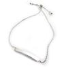 Les Trésors De Lily [M8803] - Silver 'Identity' Silver Bracelet (rhodium-plated) - 29x4 Mm