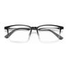 New Retro Ultra-Light Fashion  Eyewear Women Rubber Titanium Square Flexible Optical Prescription Men'S Eyeglasses Frames