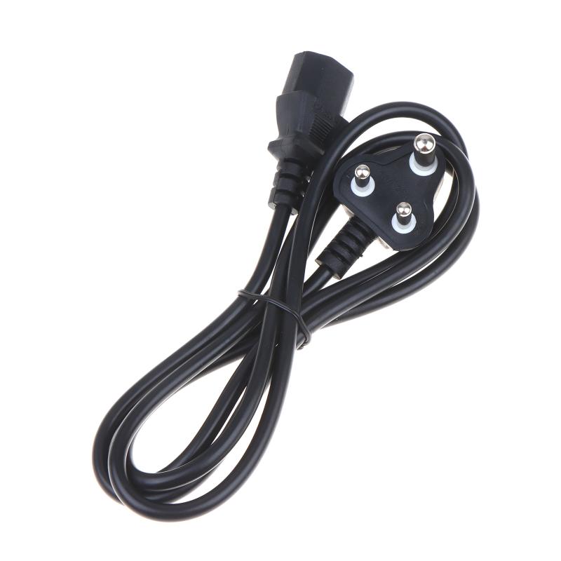 India Standard Power Cord, Type D Adapter Plug To Iec320 C13 Kettle Power Supply Cables,Isi Power Cable,110~250Vac 10~15A 1.5M