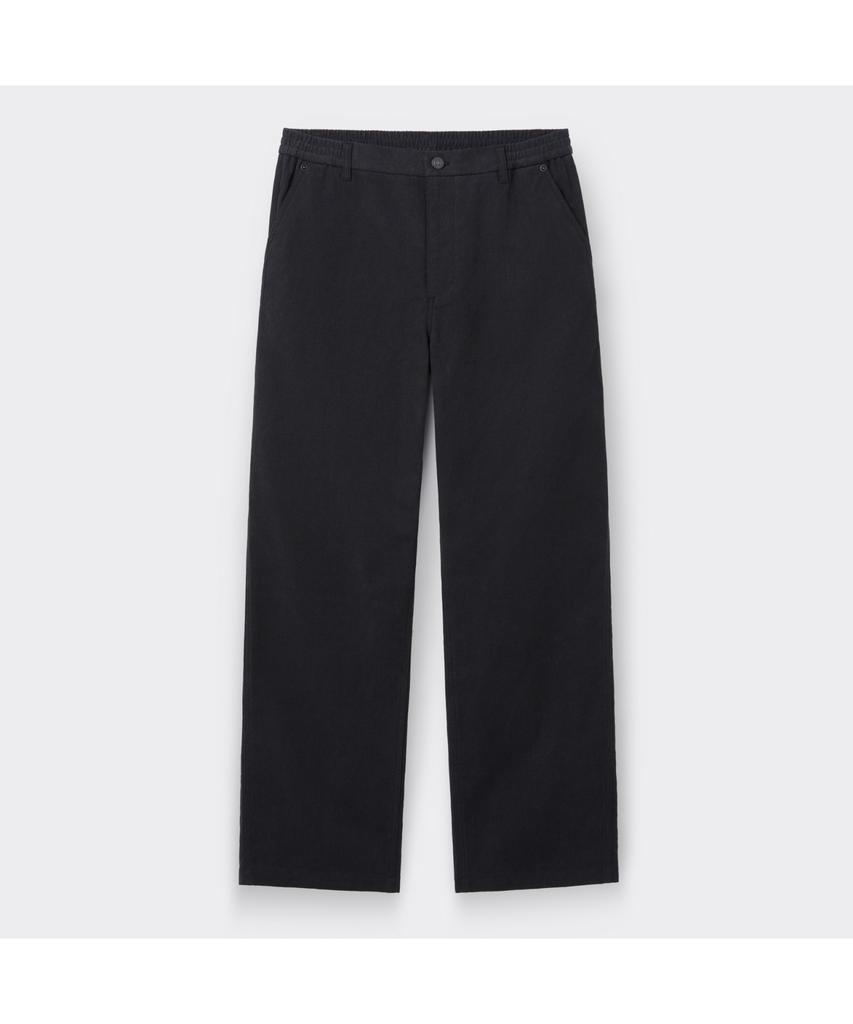 Keoseuuteommellou Gray Relaxed Fit Dyed Cotton Pants Cwpas26121Gyd