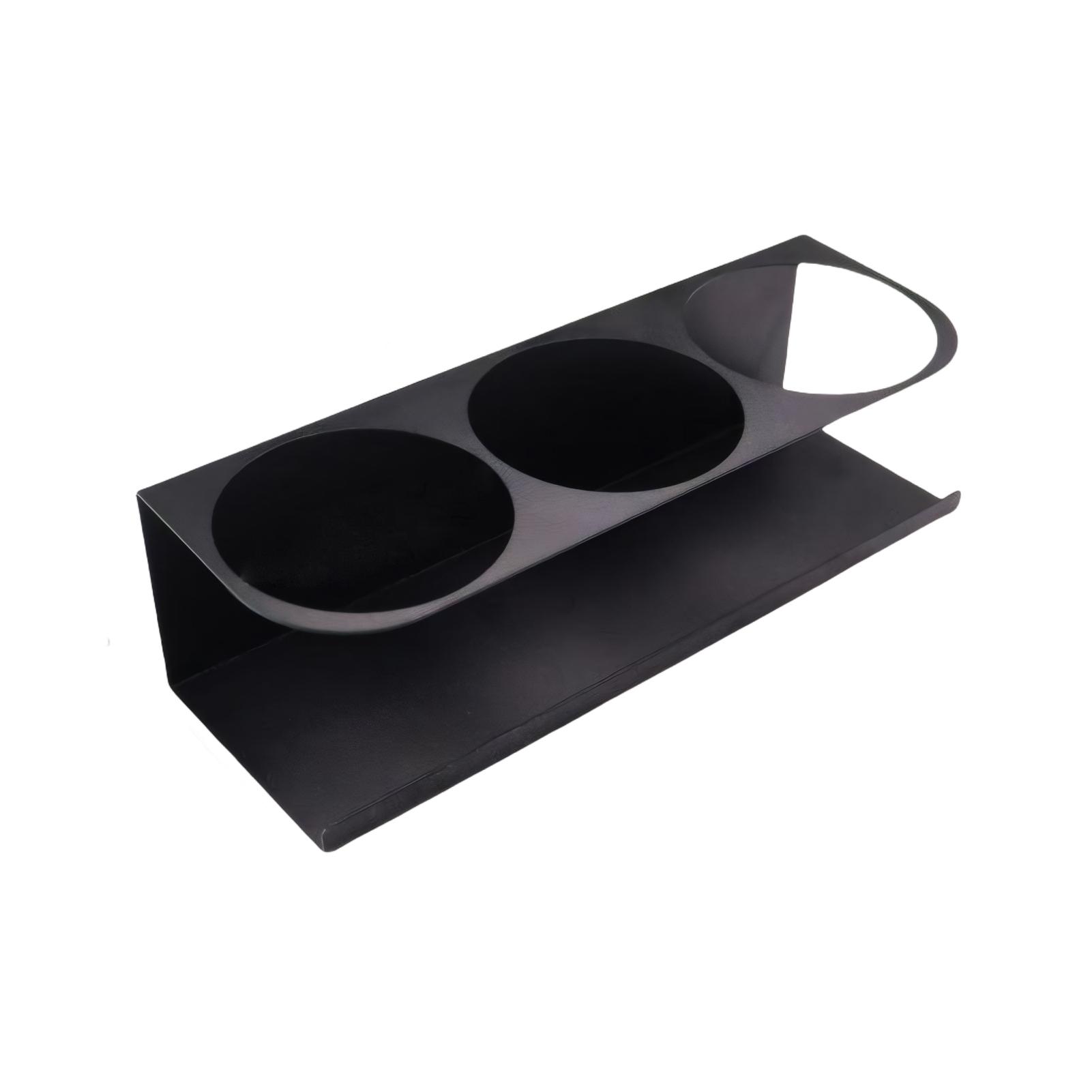 

Magnetic Water Bottle Organizer 8lb max load Space Saving Design Coffee Cup Holder Suitable for Mugs Neatly Organized чёрный