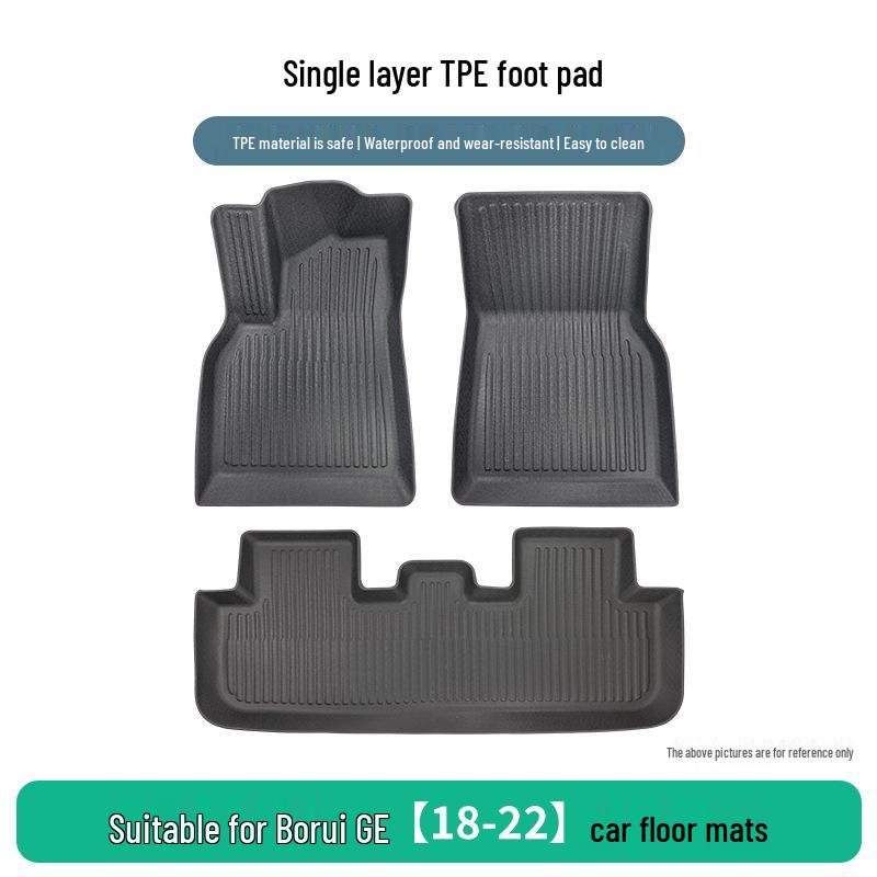 TPE Floor Mats for Geely Models: Borui GE (18-22) & Binyue Trendy