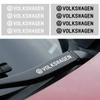 B5 Cars VW For Volkswagen 4PCS Car Door Handle Decoration Stickers Wiper Decal Auto Accessories For Volkswagen GTI Polo Golf Pas