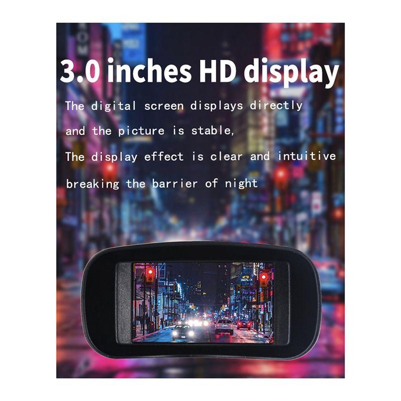 A84E-1 Piece NV4000 Digital Night Vision BINOCULAR IR LED Camcorder 5X Zoom Mini Night Vision Device For Night Hunting Imager 20