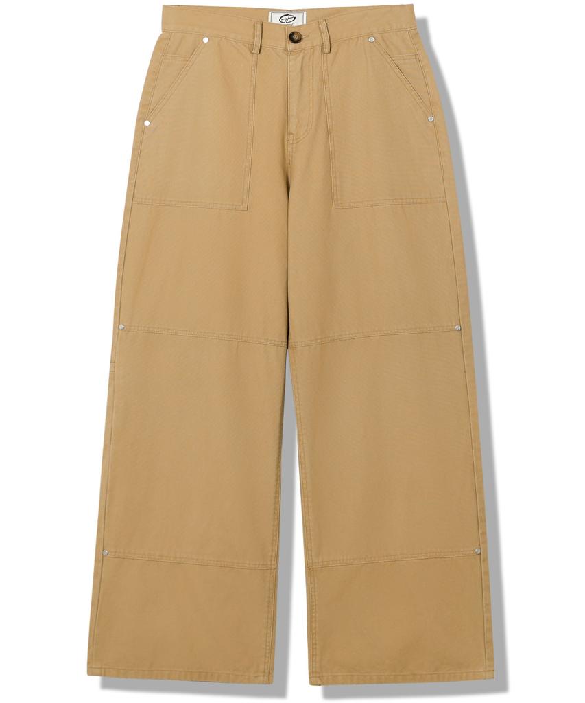 GUBIN Oxford Double Knee Chino Pants