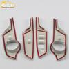 18 Ize Car Window Switch Decorative Frame & Armrest Button Accessories