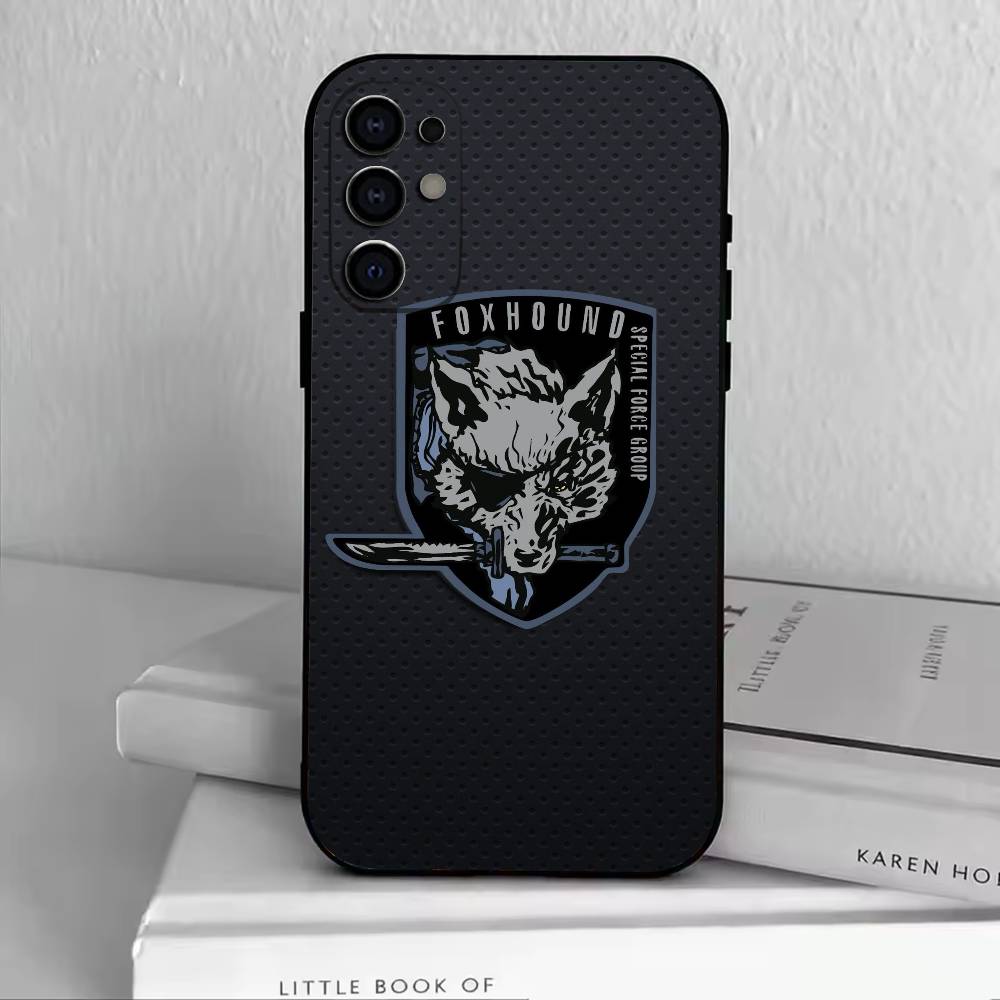 GM-Metal Gear Solid1 Phone Case For Samsung S25,S24,S21,S22,S23,S30,Ultra,S20,Plus,Fe,Soft Silicone Black Cover