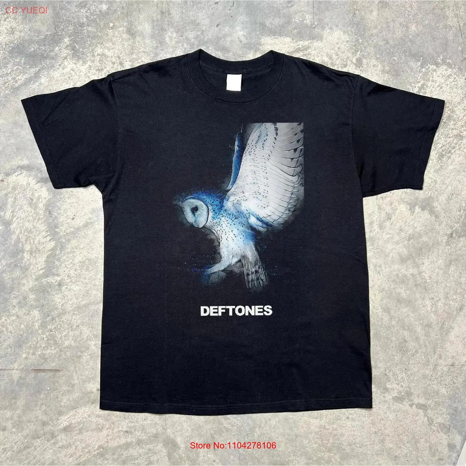 

Deftones Diamond Eyes Owl Album Black T shirt Size S 5XL vintage Washed Casual fashion Soft Versatile graphic Stylish 5XL різнокольоровий