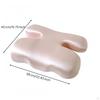 IShaped Facial Support Pillow SkinFriendly Face Cradle Aids Back Ing Bedding Accessory for