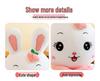 Cute Fruit Heart Rabbit Plush Pillow - Large Doll Children's Sleep Gift