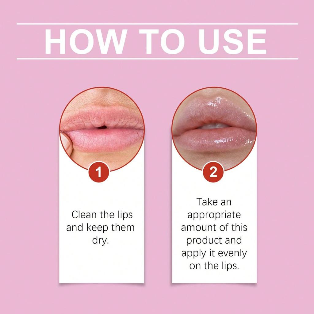 Long-Lasting Moisturizing Lip Oil, Plumping Lip Serum, Volumizing And Shaping Lips, Sexy Glossy Lip