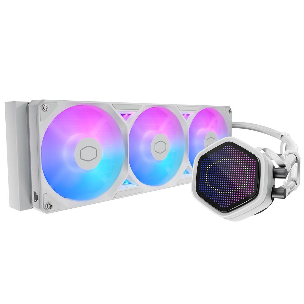 Cooler Master ML 360 Atmos II Pixel LED White Simple Water Cooling CPU Cooler FN2548 MLX-D36M-A25SZ-PW