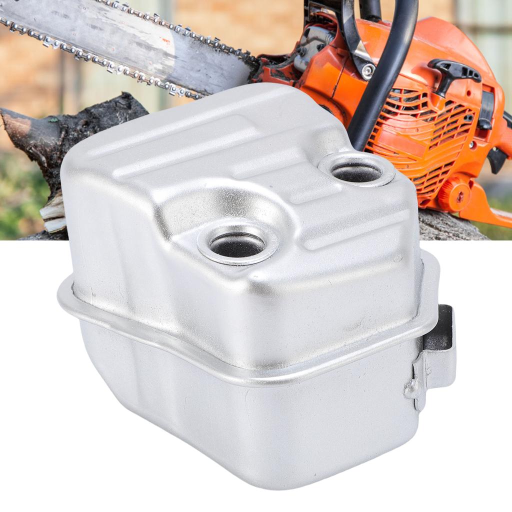 Chainsaw Muffler,Replace OEM 1139 140 0604 Steel Concrete Cut Off Saw Exhaust Muffler Oil Saw Noise Lowerer Chain Saw Replacement Parts for MS181 MS1