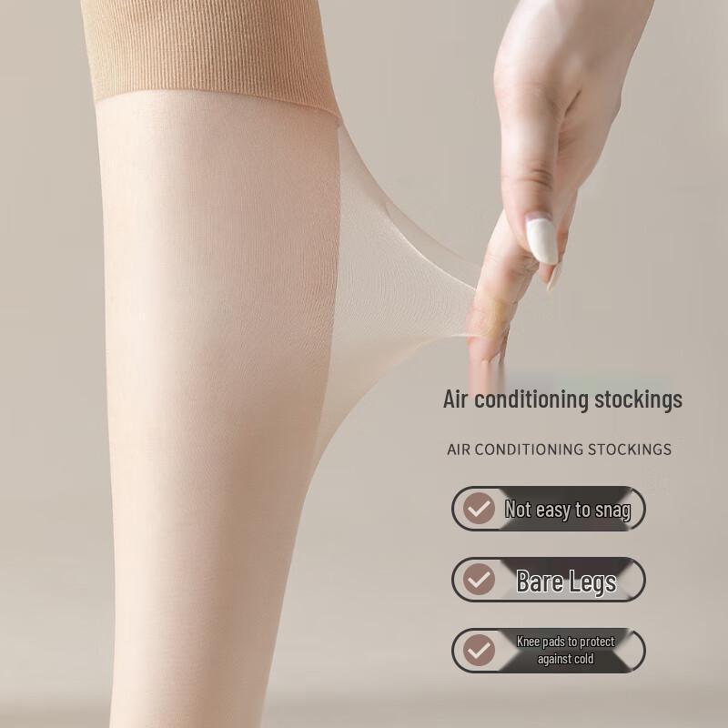 Langsha Women's 7A Antibacterial Over-the-Knee Stockings