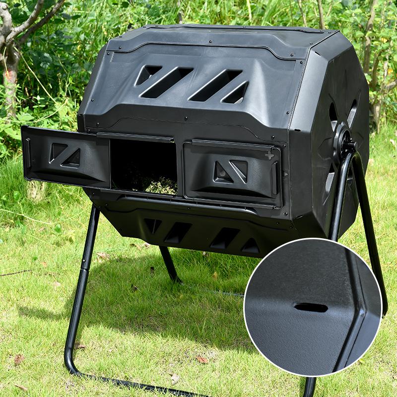 Large Capacity Garden Compost Bin for Leaves & Grass