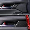 For Mazda 3 Axela 2019-2022 Accessories Inner Door Bowl Handle Trim Cover Frame ABS Carbon Interior Mouldings Modification