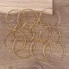 10 Pack 3 Inch Gold Dream Catcher Metal Rings Hoops Macrame Ring For Dreamcatchers And Crafts