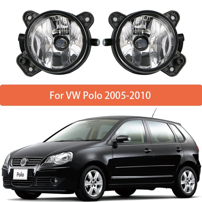 Pair Left&Right Fog Lamp For VW Polo 2005 2006 2007 2008 2009 2010 Front Bumper Anti Fog Light 6QD941699 6QD941700