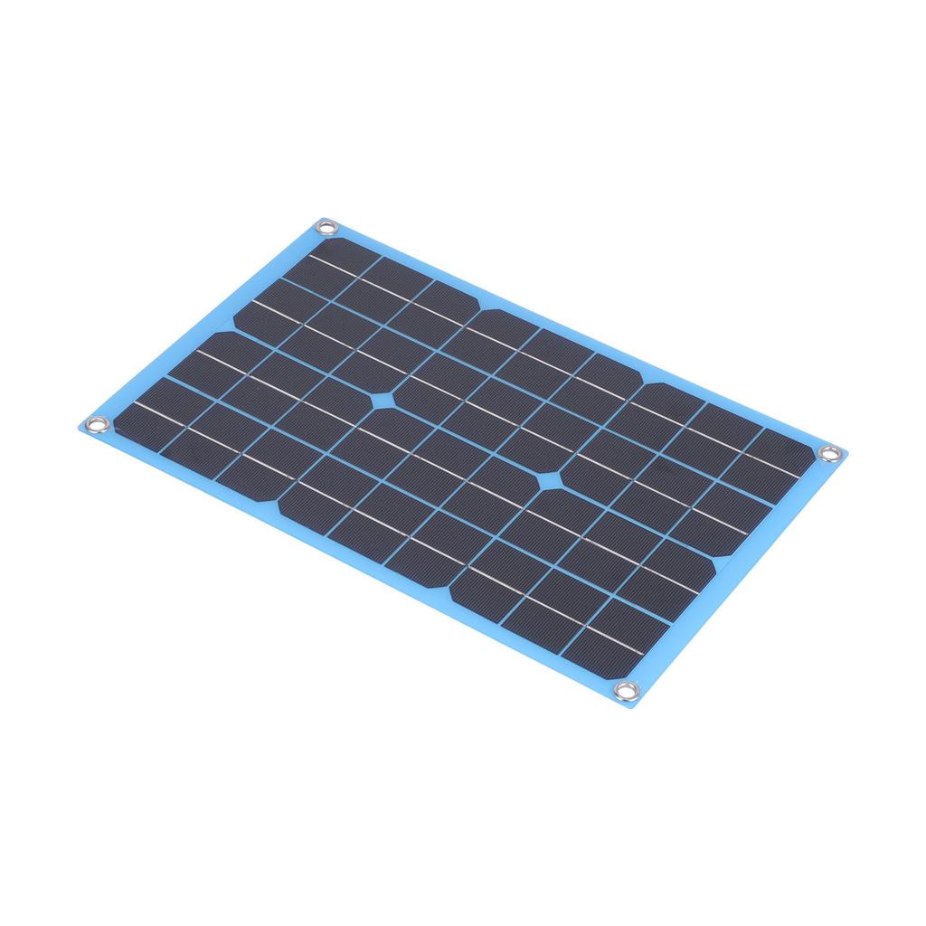 Solar Panel Monocrystalline Silicon Portable 20W USB Power Supply Charger for Battery