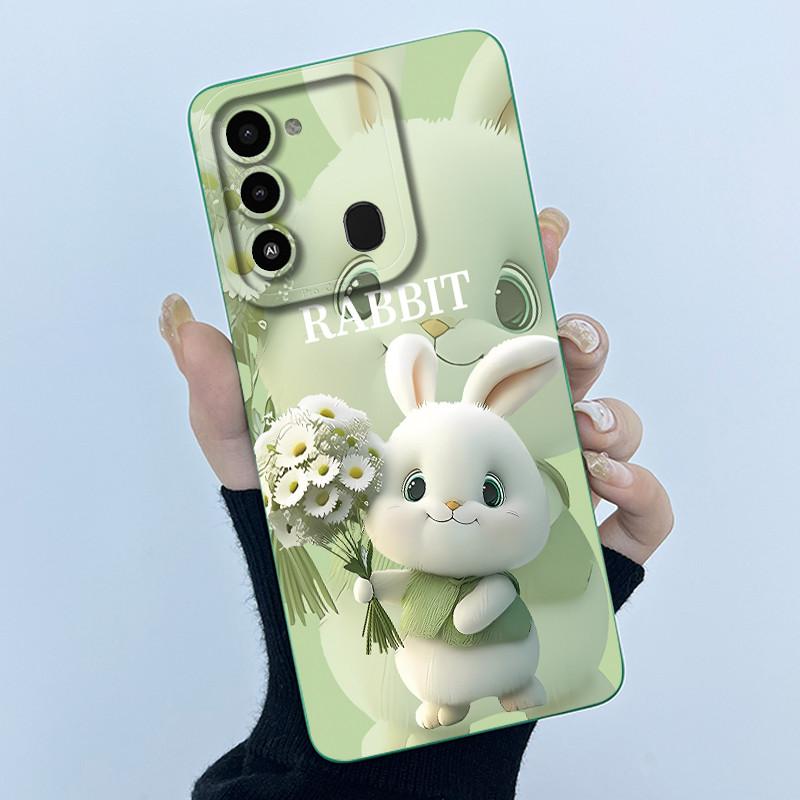 For Tecno Spark 8C Phone Case KG5k KG5j Cute Panda Girls Cats Liquid Silicone Back Cover For Tecno Spark Go 2022 Spark8C Funda