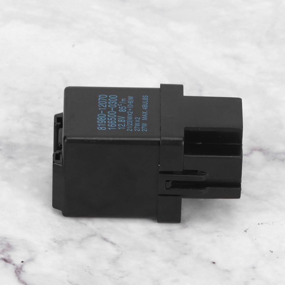 Car Flasher Relay Turn Signal Flasher Relay Turn Signal 81980-12070 Fit for Replacement Auto Accessory Relays 5