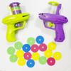 utdoor Game Foam Disc Gun Toy for Kids, Flying Disc Shooting Launcher, Double Parent-Child Interactive Children Toy