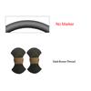 Black Faux Leather Car Steering Wheel Cover For Ford Mustang 2005 2006 2007 2008 20009 2010 2011 2012