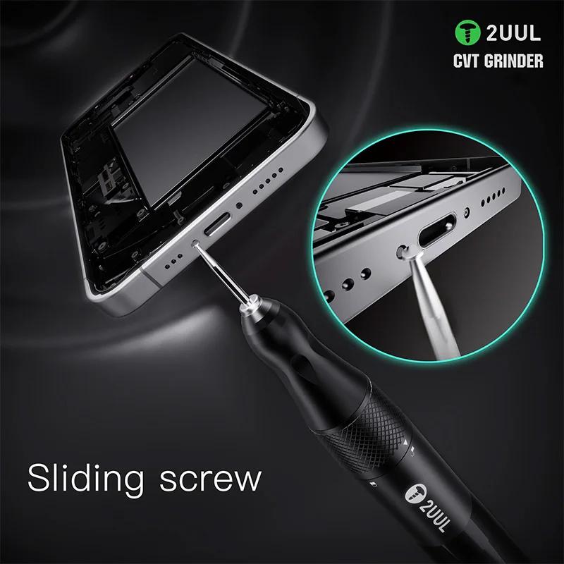 2UUL DA84 Upgraded CVT Mobile Phone Repair Special Polishing Pen Universal Pads/Chip/IC Grinding Frame Correction Tool Grinder
