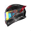 Carbon Fiber Complete Face Helmet | Aerodynamic, Aerodynamically Contoured, Helmet, for