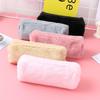 Japanese Style Plush Pencil Case: Cute, Large Capacity, Trendy Ins Stationery Bag for Students