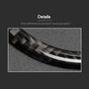 Black Carbon Fiber Car Inner Rear Truck Switch Button Frame For Benz C W205