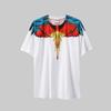 MB Gradient Wings T Shirt Men Women Loose Casual Short Sleeve Tee