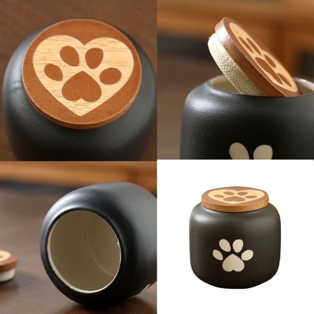 Cute Funeral Urn for Pets 180/500ml Dog Cat Cremation Urns  Bird Mouse Supplies
