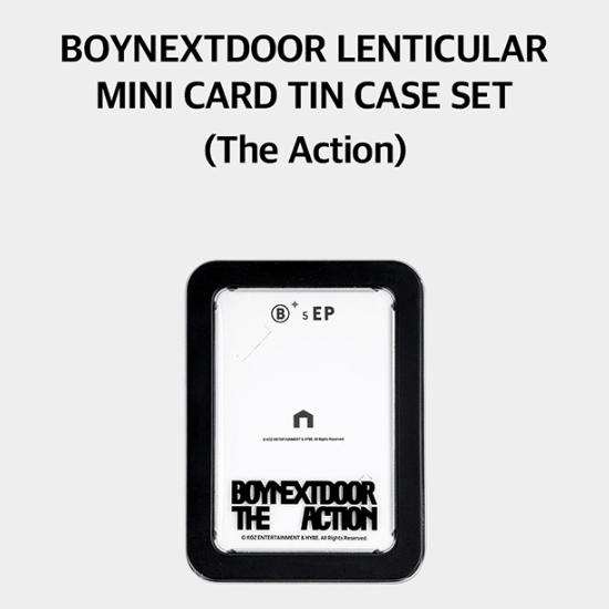 Pre-order BOYNEXTDOOR The Action Lenticular Mini Case Tine Case Set
