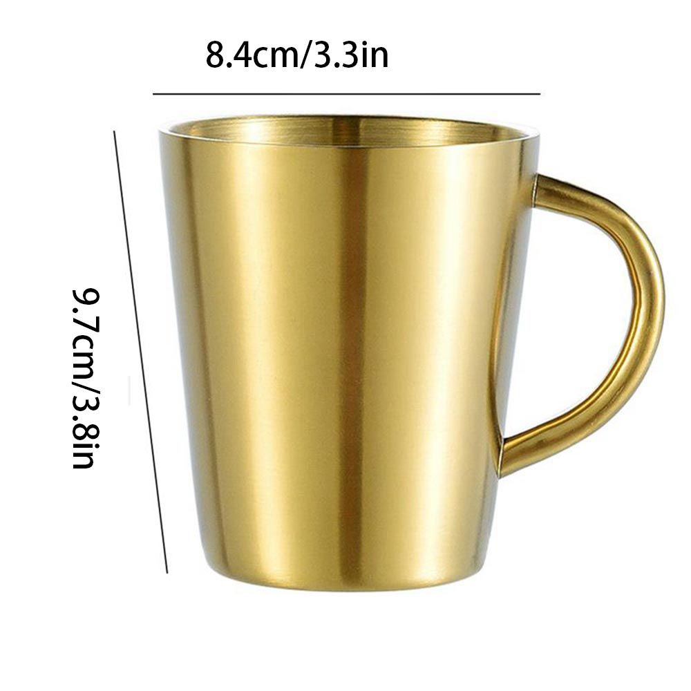 Double Wall Stainless Steel Anti-scald Kitchen Accesssories Mug Beer Cup Coffee Mug Water Mugs Cup