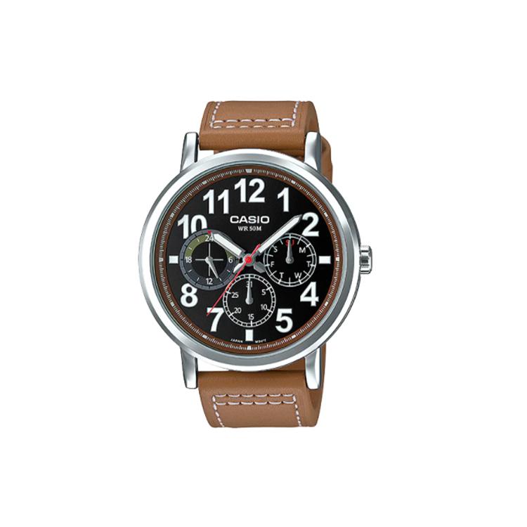 

CASIO Men Standard Series Black Watch MTP-E309L-5AV MTP-E309L-5AV Black Dial