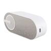Bluetooth Speaker Dual Alarm Clock Bluetooth5.0 Mirror Clock Speaker Rechargeable Portable for