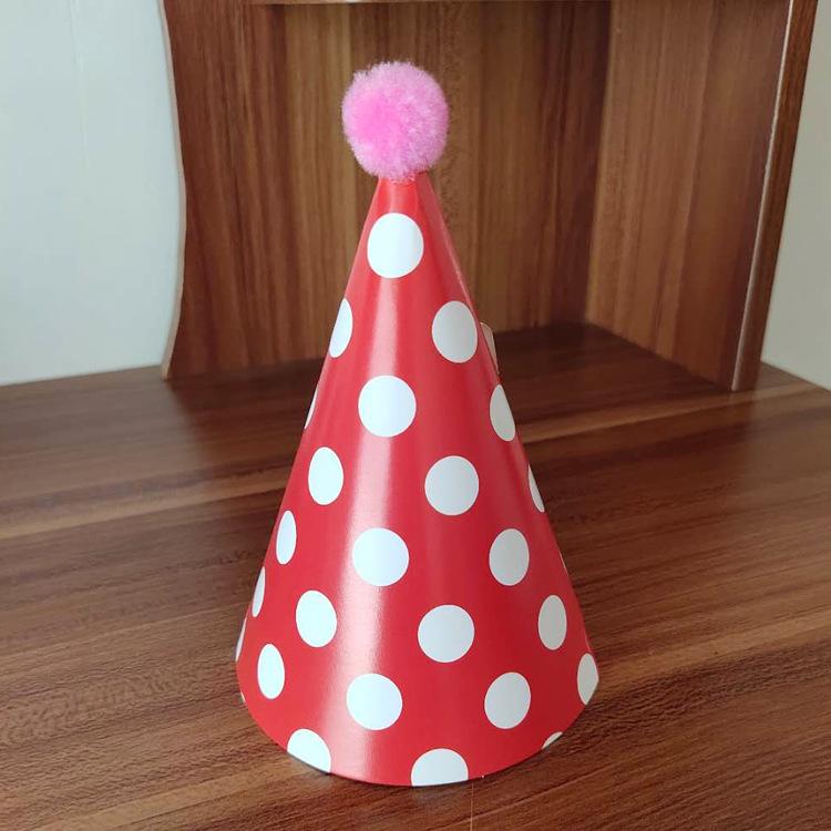 Xiaohongshu Style Birthday Hat & Cake Decorations - Fun Photo Props for Baby's First Birthday
