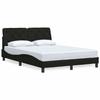 VidaXL Bed Frames Without Mattress Black 120x200 Cm Fabric 3310589