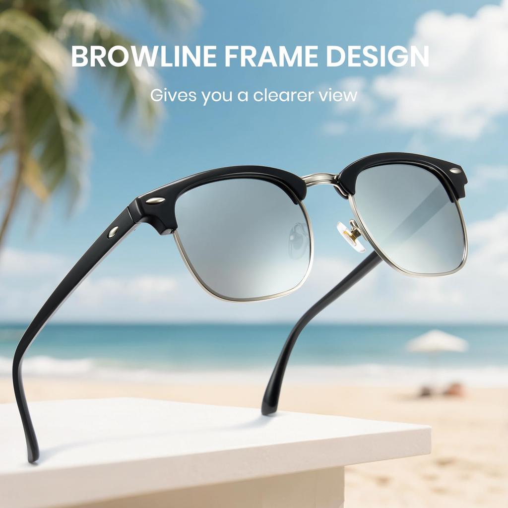 Sunglasses for Women and Polarized UV Face Slimming Suitable for and Outdoor Stylish P1152S64 [Cyxus] Men, Lenses, Protection, Effect, Fishing,