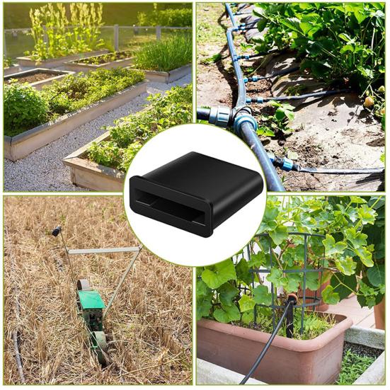 Drip Tape Row End Drip Irrigation System Tape Row End Water Drip Tape End Closure for 5/8'' Drip Tape No Leaking Drip Tape Irrigation Kit
