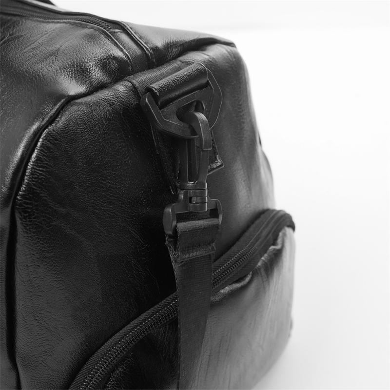Fitness Bag Sports Yoga Swimming Bag PU Large Capacity Shoulder Portable Short Travel Bag
